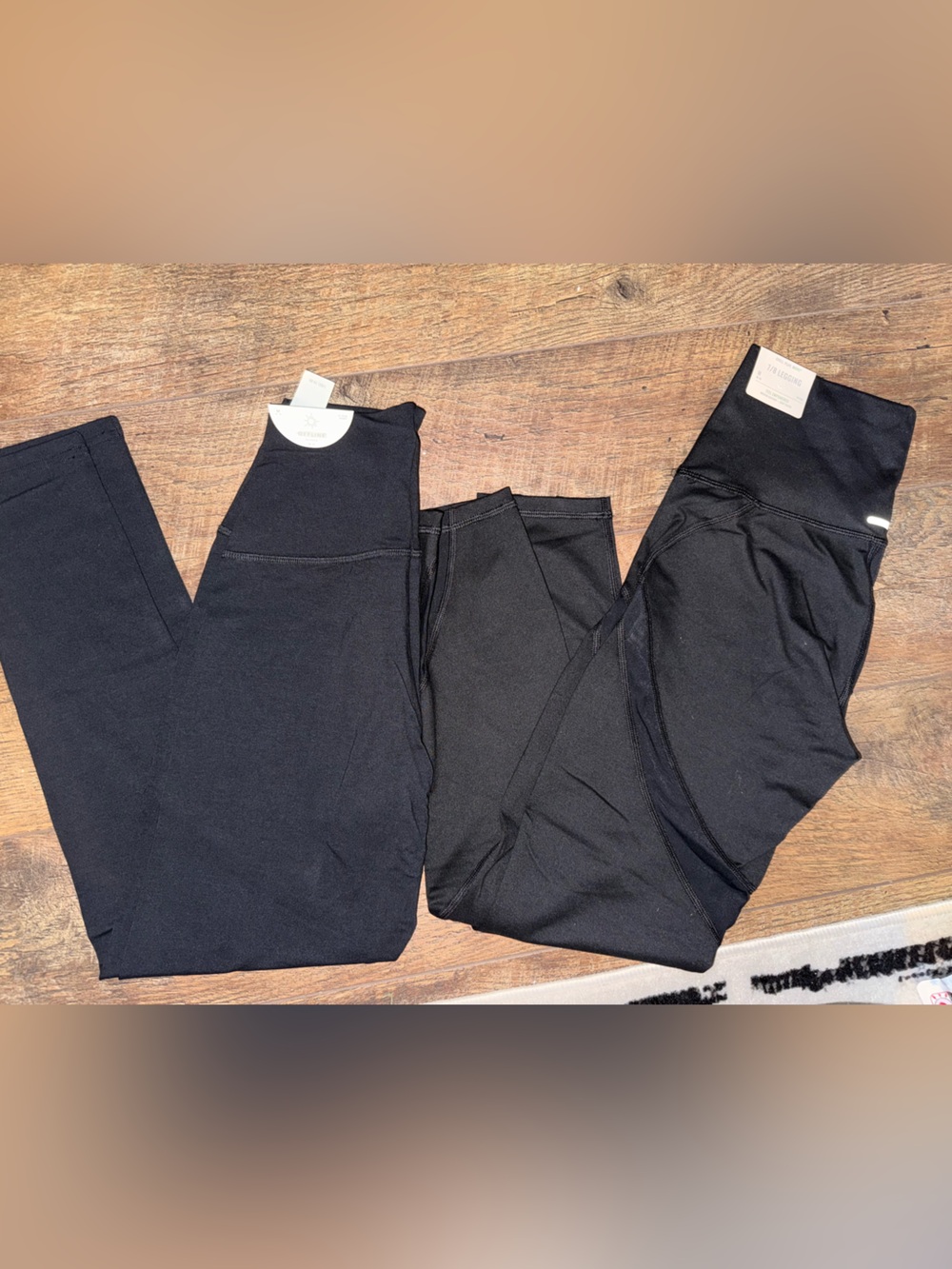 aerie Black High-Waist Performance Leggings Duo